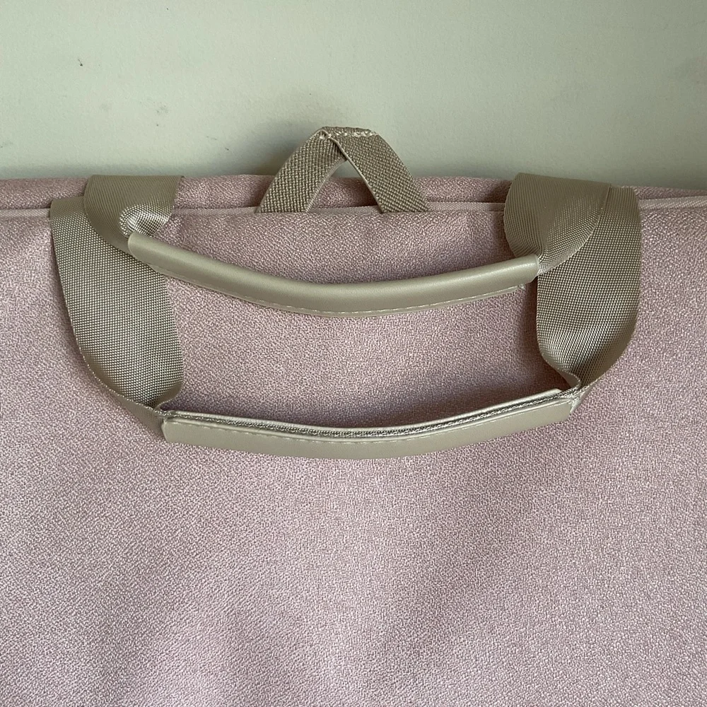 BAGSMART Pink Laptop Bag 15”-17” Work Travel Briefcase Messenger Organize New